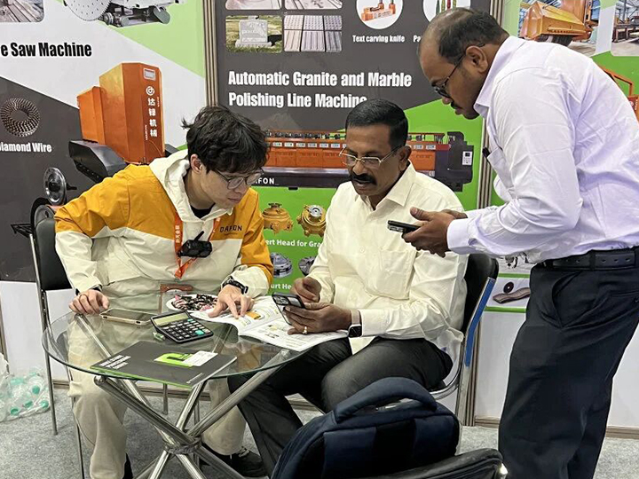 展會回顧I草莓视频在线機械(xiè)印度齋普爾國際(jì)石材展圓滿收官!